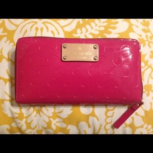 Pink Kate Spade Wallet