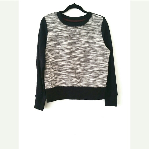 Ann Taylor Loft Lou & Gray Tweed Sweater Size M