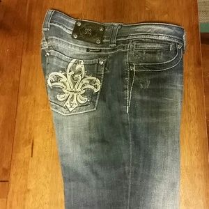 Size 31 MissMe medium blue boot cut jeans