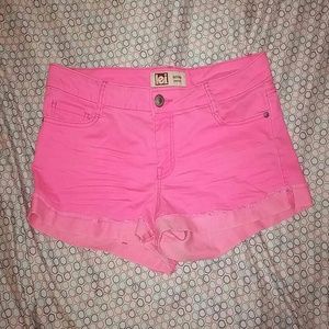 Neon Pink shorts