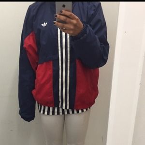 vintage adidas originals windbreaker