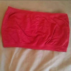 Lifeguard red spandex bandeau