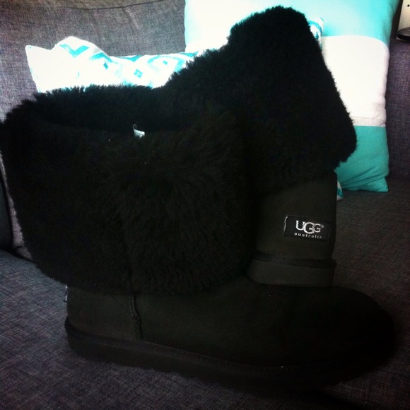 Authentic tall black Uggs