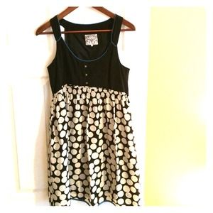 Anthropologie Silk & Dots Dress