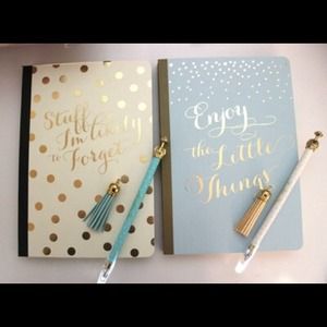 Cute Gold foil notebook