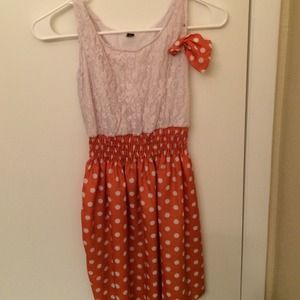 Cute polka dot dress