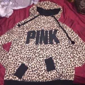 Vs leopard hoodie