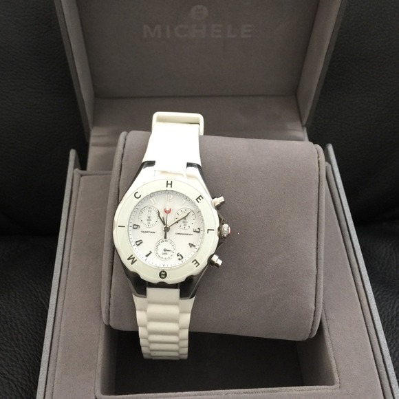 Michelle Tahitian jelly chronograph watch