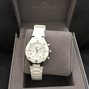 Michelle Tahitian jelly chronograph watch