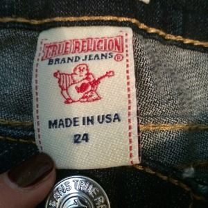 True religion Becky cut size 24 worn twice