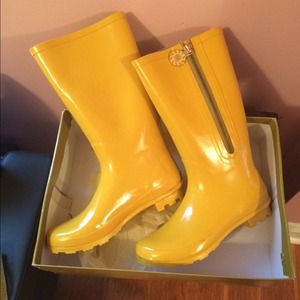 EUC Yellow Jack Roger Rain boots