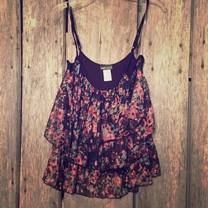 Wet Seal Floral Top