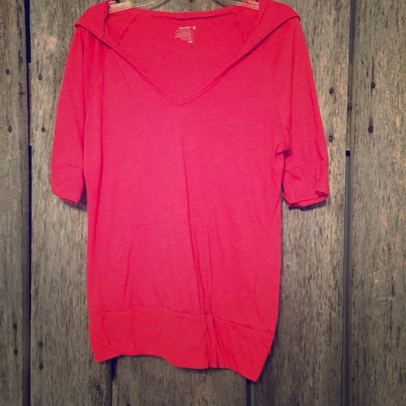 Coral Old Navy Hooded Top