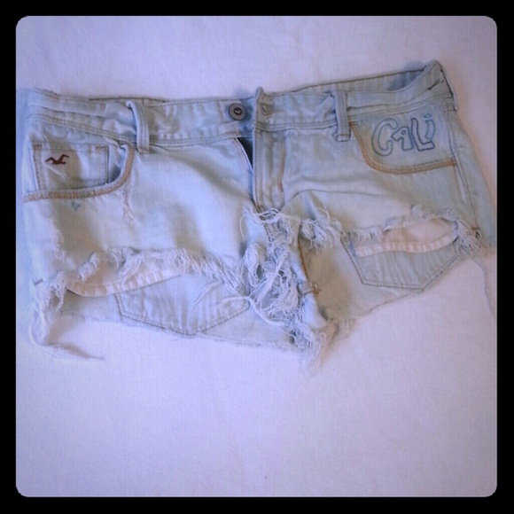 Hollister destroyed sold out shorts 11 30w htf