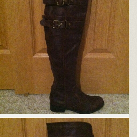 Knee high boots