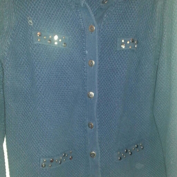 Navy Cardigan - Picture 3 of 3
