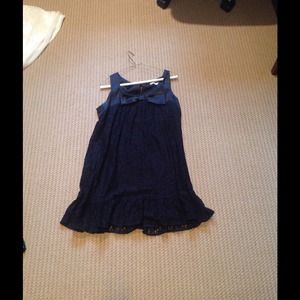 Black lace dress