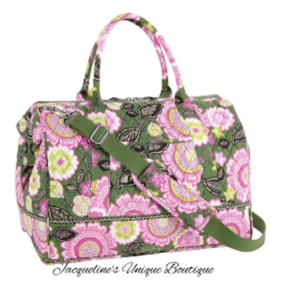 💰SOLD💰Vera Bradley🌷Frame Travel Bag Olivia Pink