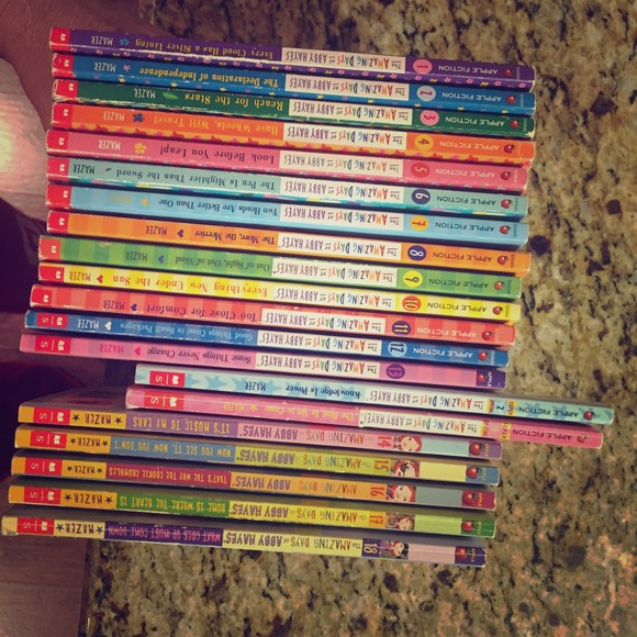 Paperbacks- THE AMAZING DAYS OF ABBY HAYES SERIES
