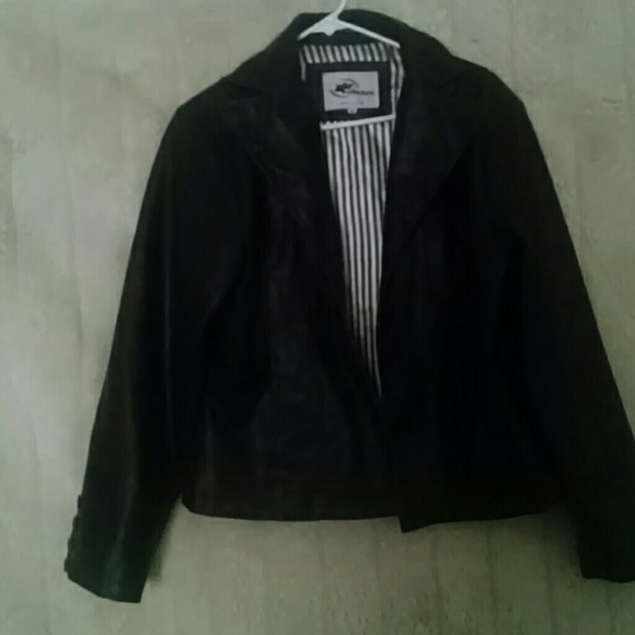 Leather jacket