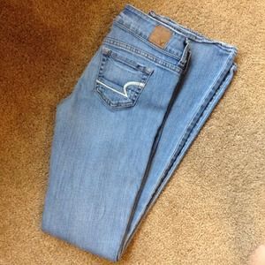 AEO artist jeans