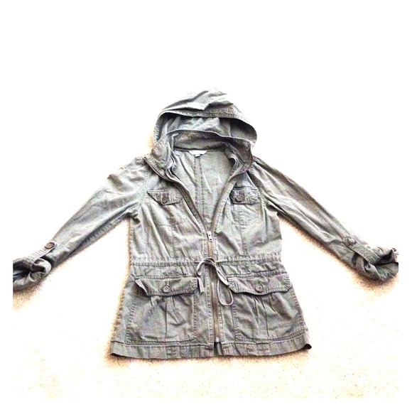 Rubbish by Nordstrom woven hooded military jacket