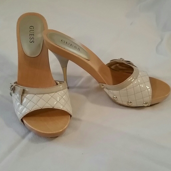 Guess heels, size 8