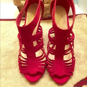 Nwot red heels