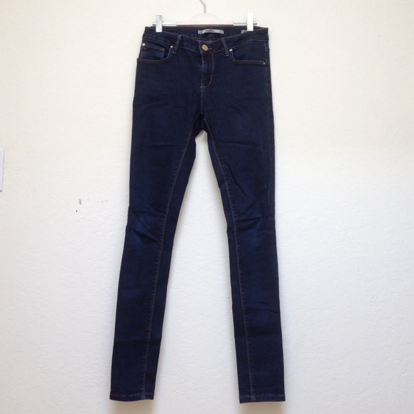 ZARA dark wash slim fit jeans