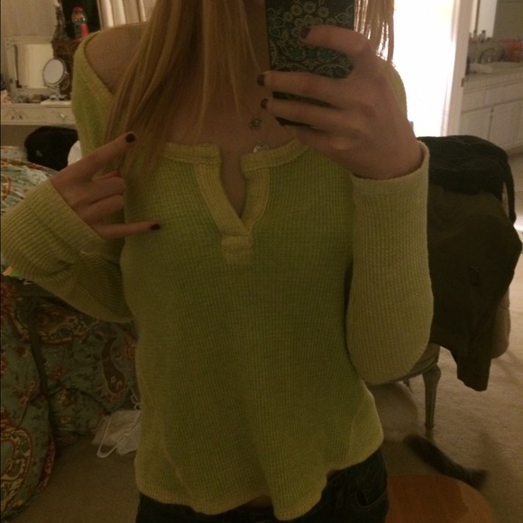 TRADED❤️FITS BIG New Free People Thermal - Picture 3 of 3