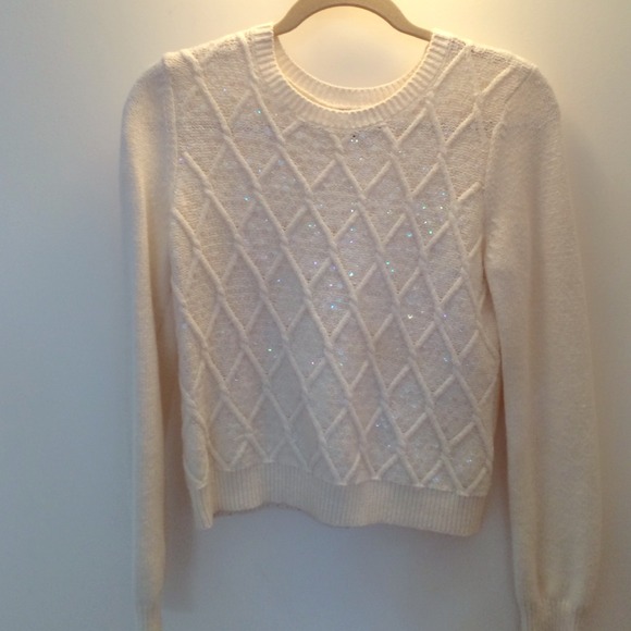 H&M sparkly sweater