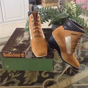 Timberland Wheat Wedge Boots