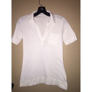 James Perse "V" neck Polo