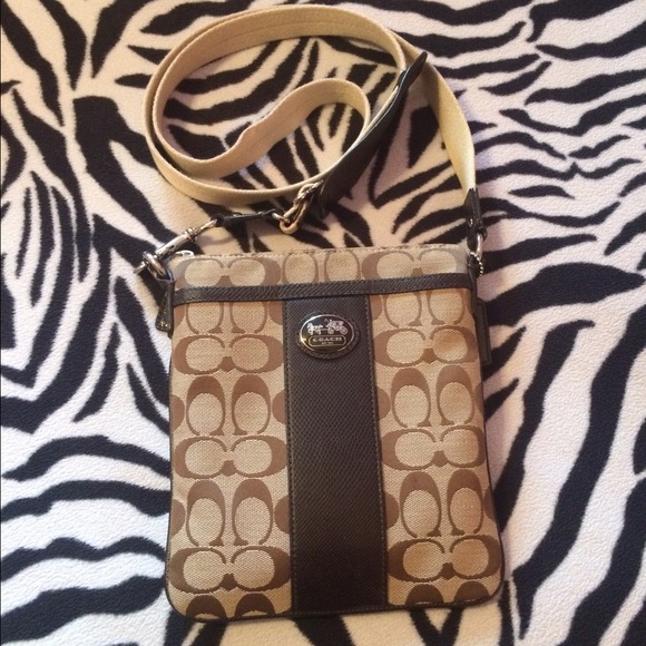 Authentic Coach cross body purse.