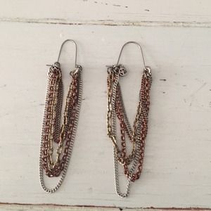 Lucky Brand earrings, only worn once!