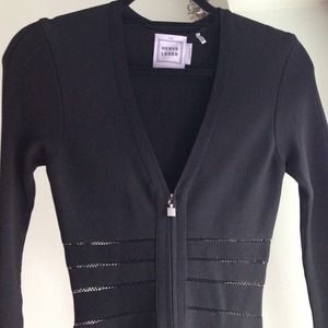 Long sleeve Herve Leger dress XXS