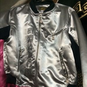 Grey Versace jacket