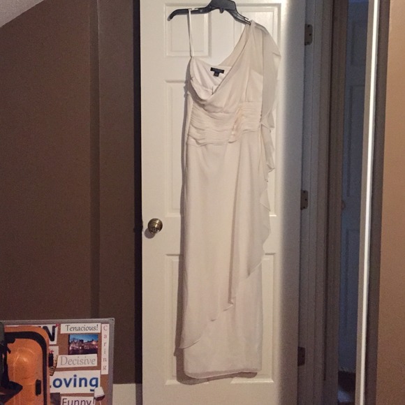 Ivory long dress