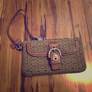 Coach wristlet