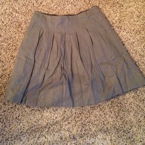 CAbi brown tweed skirt