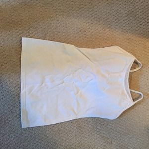 NWOT power y tank top size 4 in white