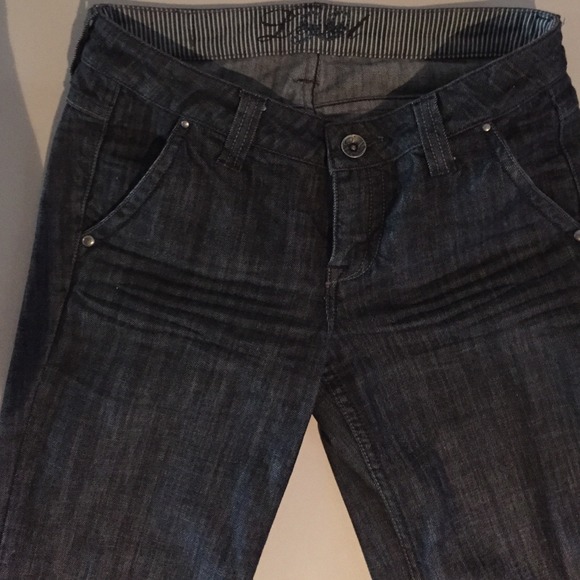 Level 99 blk stretch flare jean - Picture 2 of 6