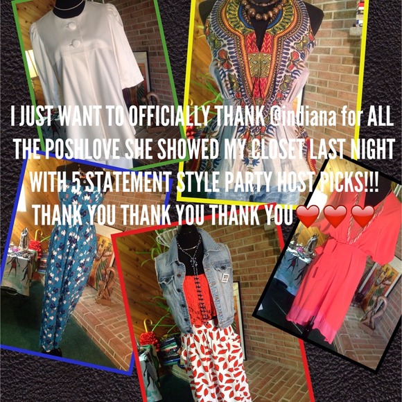 ❤️❤️SO THANKFUL FOR THE POSHLOVE❤️❤️
