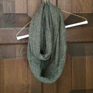 Gold/brown infinity scarf