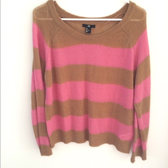 H&M lightweight striped sweater