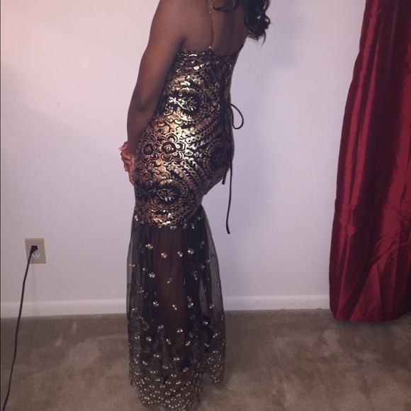 Gatsby style evening dress - Picture 4 of 4