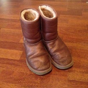 Metallic Uggs