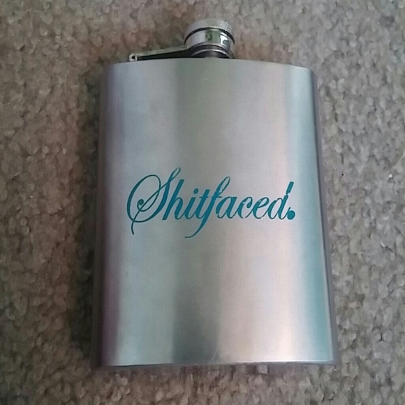 *TRADED*"Shitfaced" flask