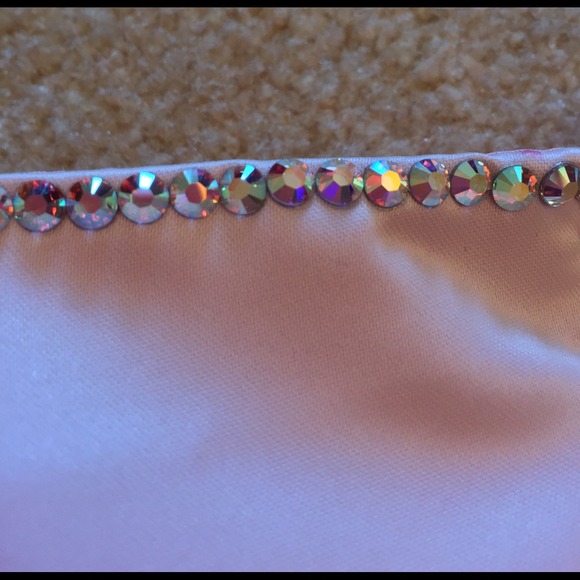 Swarovski Crystal Pink Prom Dress - Picture 2 of 3