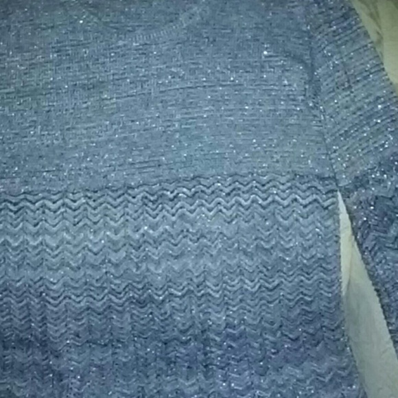 Plus size glittery sweater just pretty festive can